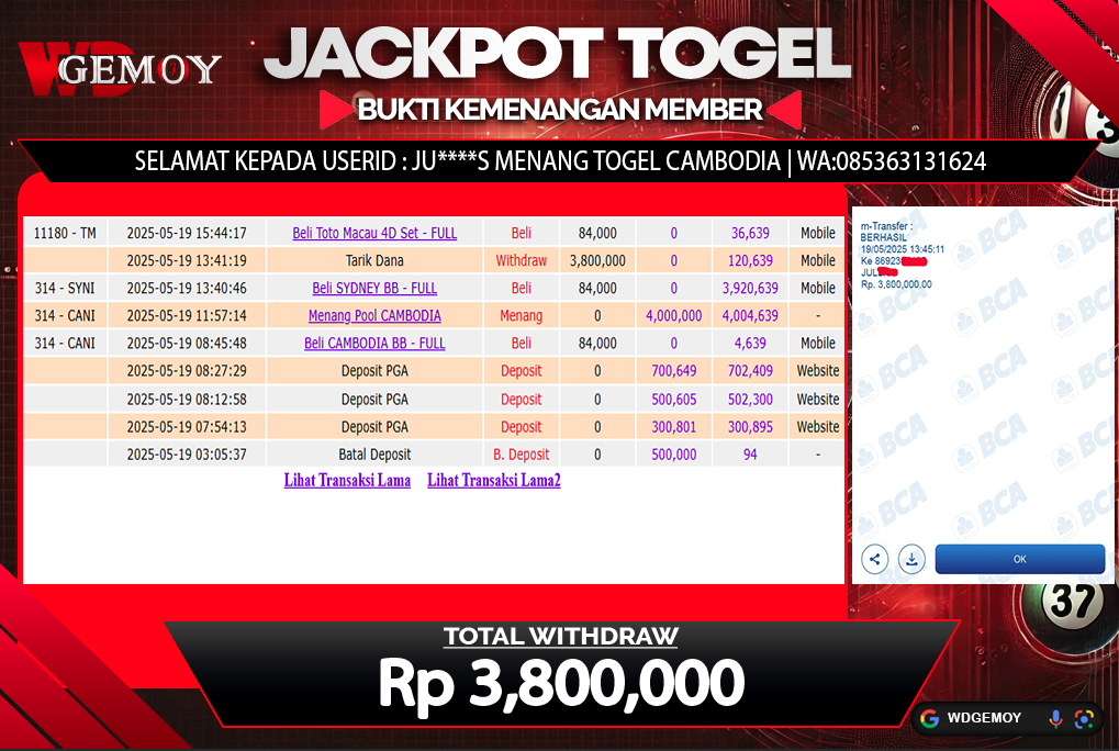 Bukti jp wdgemoy