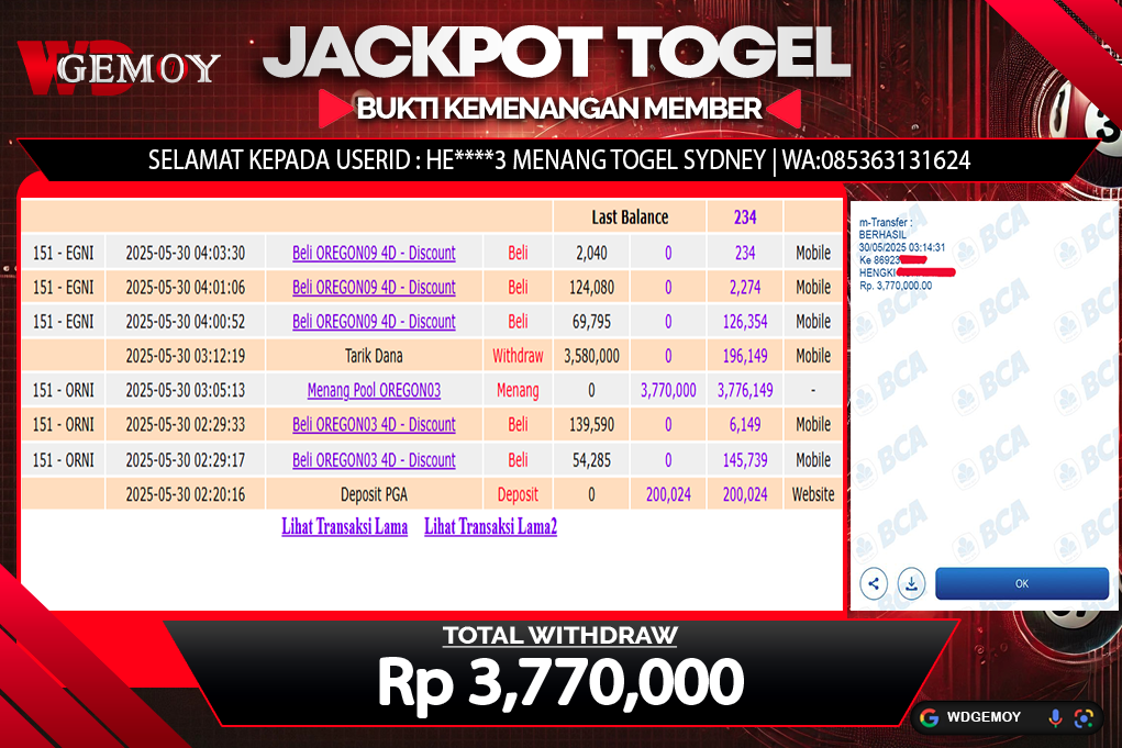 Bukti jp wdgemoy